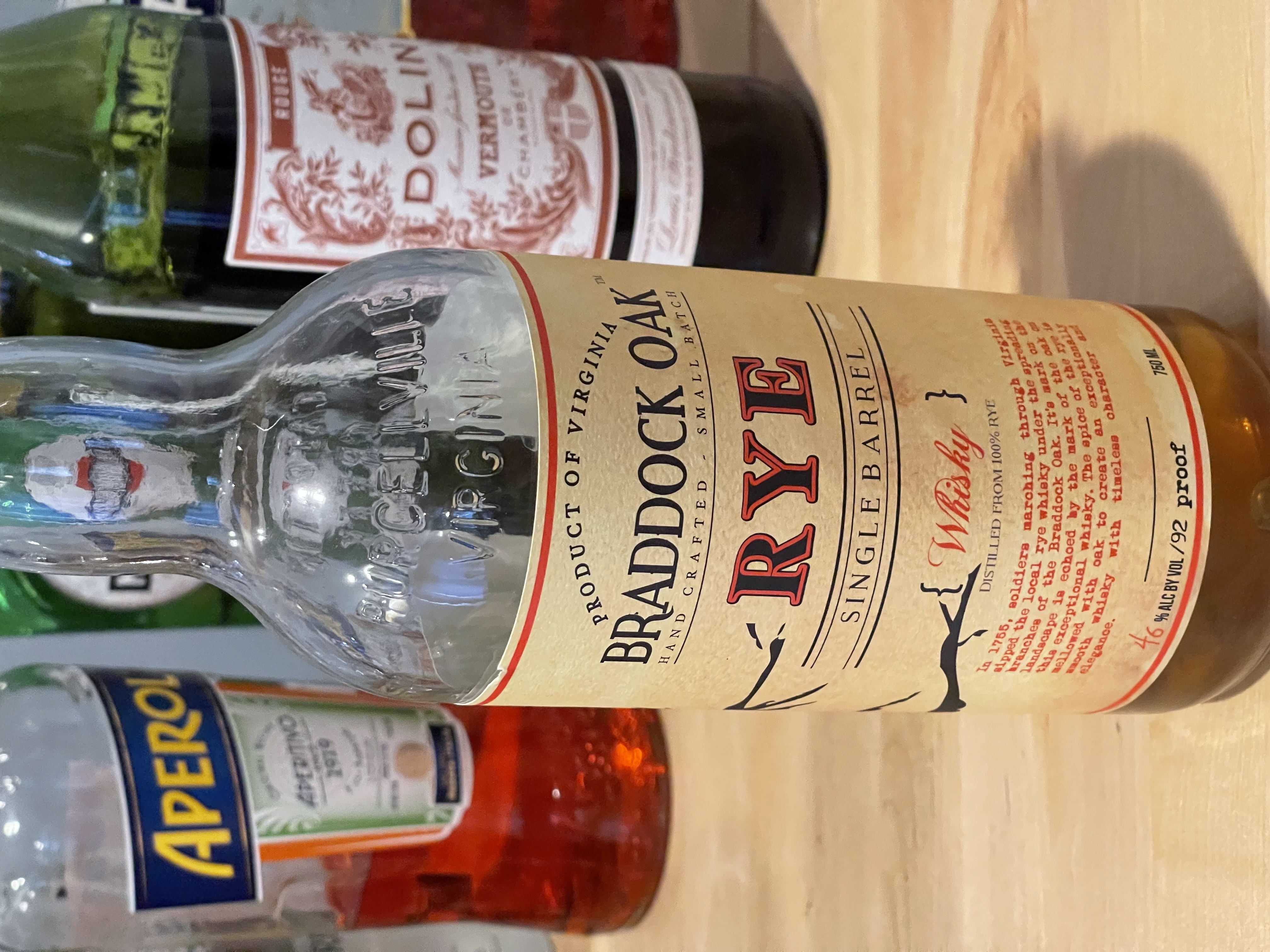 Braddock Oak Rye