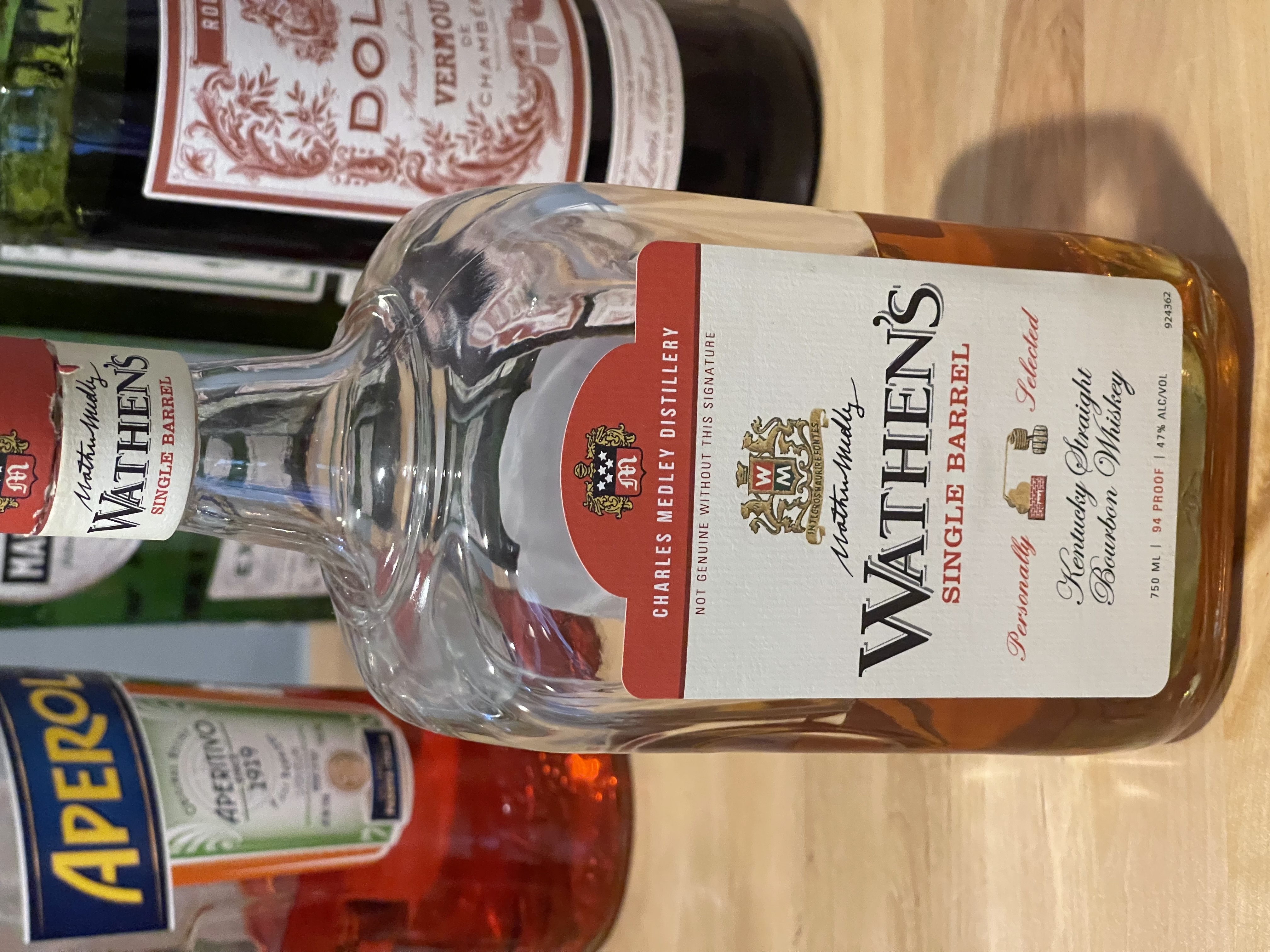 Wathen&#39;s Bourbon Single Barrel